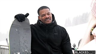 Blacked.Com featuring Jason Luv and Ashby Winter's handjob xxx