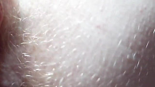 Dildo Masturbation with View From Below