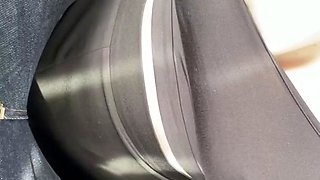 Buxom babe takes POV cock in her mouth for sensual blowjob