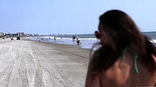 Amateur ass ramming outdoors