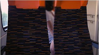 Very Risky Public Sex For Money On A Train I Fucked Her In The Mouth, Pussy, Anal And.. Dada Deville