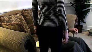 Lila Punished for Naughty Note