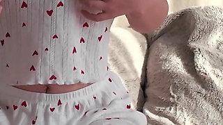 Female Masturbation in Close up with Two Fingers Until Orgasm!