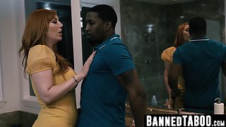 Lauren Phillips and Madi Collins share BBC in MILF and stepdaughter threesome