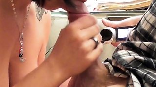 German Amateur Blowjob Facial