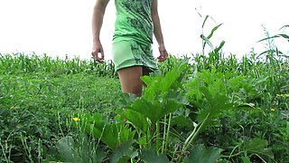 In Nature From a Cute Lady