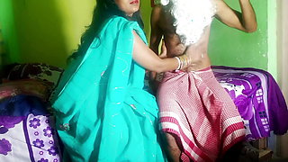 bengoli Sasur bahu romance, father-in-law fucked her daughter-in-law while giving her oil massage