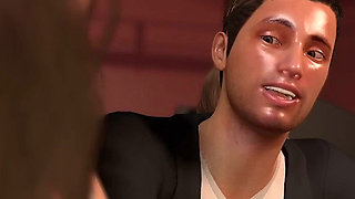 Friendly Housewife by White Foam - Young Couple Goes for the First Time at a Swinger Club 16
