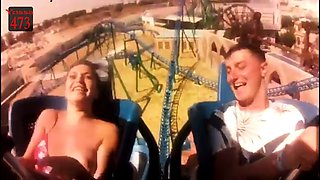 Amateur european slut enjoys public fuck