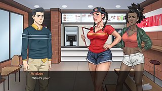 Animated harem adventure with That'six
