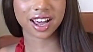 Lexington Steele Has a Black Cock Too Big for This Young and Cute Black Teen