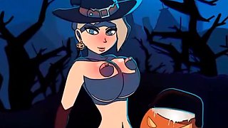 Halloween famous hentai