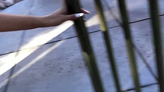 Poolside Bikini Teen Chanel Grey Deepthroat Facefucked &