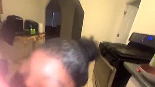 My Stepsister Fiji Sucks BBC Dick - Blowjob & Doggystyle with Curvy Ebony Slut