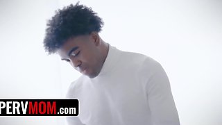 Her stepmom wanted to arrange a cock inspection for her bf