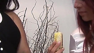 Naughty Lesbians Have a Kinky Food Fetish