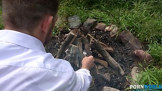 Two Timing Slut Jennifer Mendez Gets Spitroasted and DP'd By Lovers GP2479