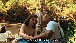 Daddy4k. babe is hardcore while bf is not around