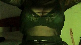 Brunette Solo Webcam Masturbation