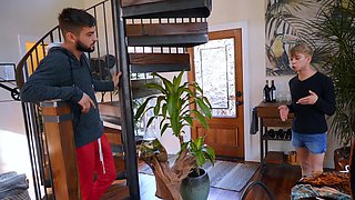 Next Door Porno Star Breeds Blond Twink