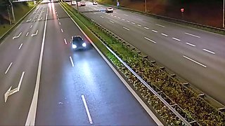 European cougar flashing her tits and masturbating in public