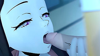 Car Toon In Demon Slayer 3d Animation Nezuko And Zenitsu