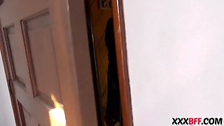 Hard schlong birthday surprise for best friend