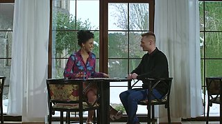 Ass lickin' seductress cannot stop riding his dick too