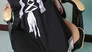 Thai Housewife with Her Ass Plugged Real Thai Solo