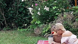 Summer Anal Sex Fun in the Village with Stepbrother