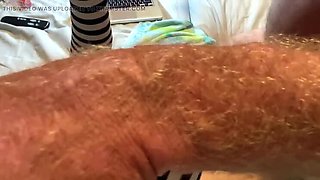 Granny Anal Creampie POV - Big Cock Cum Inside Older Brunette