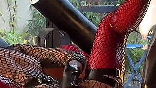 Fucking and Squirting on Chaise Longue