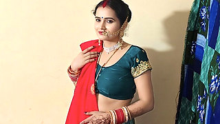 New Fledged Bride Ass and Pussy Both Fuck on Bedroom Clear Hindi Audio