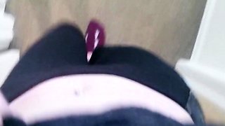 POV Amateur Teen Strip and Orgasm on Webcam