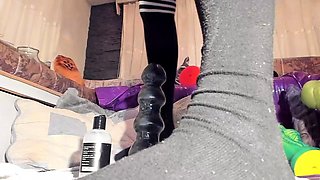 Blonde emo amateur solo masturbation