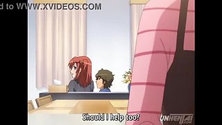 Asian Teen Stepsister Rides My Dick in Public Hentai Anime