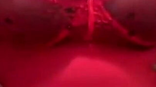 Ebony BBW Spitting Fetish & Deepthroat Blowjob