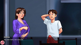 Big-titted MILF masturbates thinking about my HUGE COCK - 2 - Jazziuu