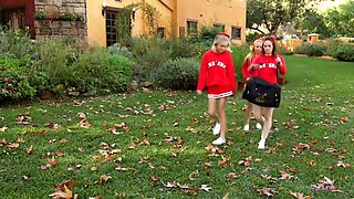 Ariana Marie, Dakota Skye And Jenna J Ross In Grad Students Pt 3 And Lesbian - Face Sitting - Cheerleaders - Foursome - Masturbation - Scissoring - Sixty-nine - Wy - Back On Top