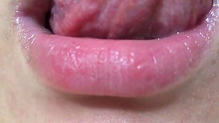 My Brazilian Stepsister Does a Tongue Fetish and Then Shows Her Mouth and Tongue and Then Her Teeth