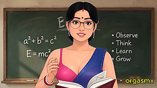 Desi Bhabi Mature College Lecturer Romantic Monsoon Rain Passion - New Video