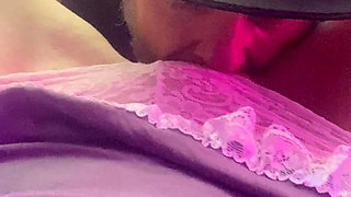 Big Stepdaddy Enjoying His Desert