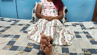 T Shirt and Skirt Hot Romantic Lip Lock in Bedroom Romance