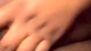 Ebony BBW Masturbates With BWC Dildo While Laying Bed