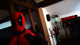 Femdom fetish mistresses fuck bdsm loser with strapon