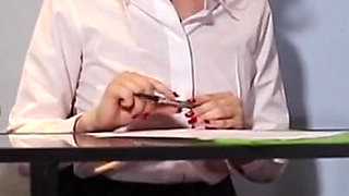 Naughty Fun with My New Secretary in London