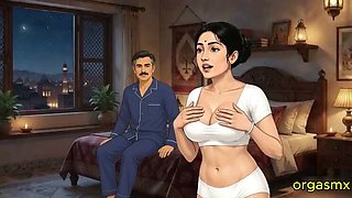 Hot Desi Widow Fucks Caring Old Man – Passionate Home Sex