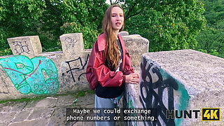 HUNT4K. Boyfriend Doesn't Mind When The Hunter Fucks His Girlfriend