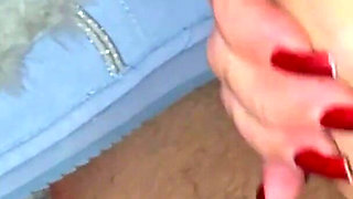 Stepmom in Fluffy Ugg Boots Wants Cum in Her Pussy