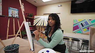 Work Me Harder - Getting College Ass In Art Class 1 - Harper Madison